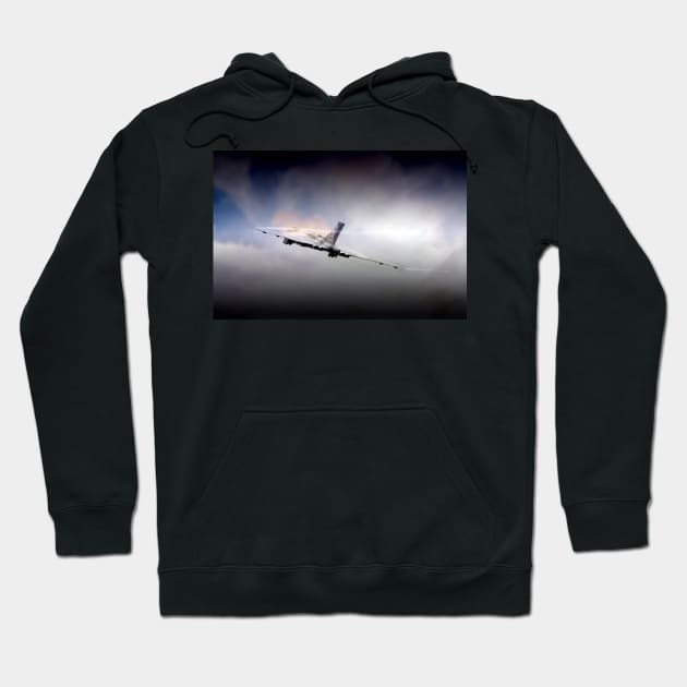 Vulcan Vapour Hoodie by aviationart